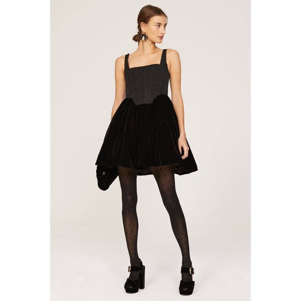 Staud Landscape Fit-&-Flare Dress
